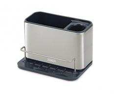 Joseph Joseph Surface Organizador para Fregadero, Acero Inoxidable, Plata, 18x12.8x12.5 cm