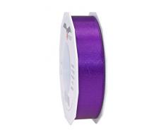 C.E, pattberg präsent 25 mm 25 m de cinta de raso de doble cara, Violet