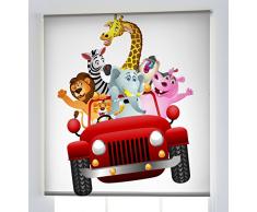 Rollertor Milan 112 Estor Enrollable Tela Multicolor (74043) 110x175 cm