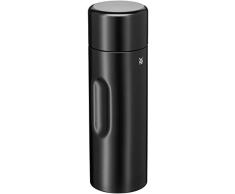 WMF Motion Cromargan - Jarra térmica (acero inoxidable, 0,75 L, para té o café, con vaso, mantiene el frÃo durante 24 horas y el calor durante 12 horas), color negro mate