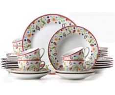 Ritzenhoff & Breker 024883 Doppio Shanti - Vajilla (30 Piezas)
