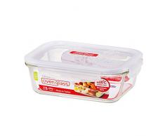 Lock & Lock LLG445 Rectangular Caja 1L Transparente 1pieza(s) recipiente de almacenar comida - Recipiente para alimentos (200 mm, 152 mm, 74 mm, 1 pieza(s))