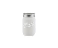 axentia Retro Taza de Cepillo de Dientes, Blanco, Ã 6,5 cm