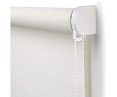 Estoralis Stannis - Estor Enrollable Screen/Apertura 5%, 90 x 175 cm, Blanco Roto