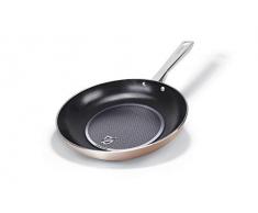 Moneta Rosegold Diamant, Sartén, Acero, para todo tipo de cocinas incluida inducción, 24 cm