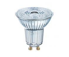 OSRAM LED STAR PAR16 Bombilla LED reflectora , Casquillo GU10 , 2700 K , 4,30 W , Equivalente a 50W , Blanco cálido