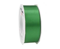 C.E, pattberg präsent 40 mm 25 m de cinta de raso de doble cara, verde