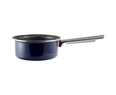 San Ignacio 16CM Cazo 16 Cm ColecciÃ³n Oceania Mango De Acero Inoxidable, Azul, Negro