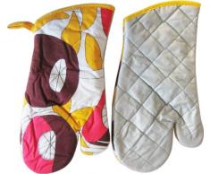 Birambeau 7130 2 - Guantes aluminizados para cocina
