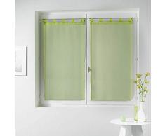 Douceur d Intérieur par Derecha Trabillas Vela Raye Horizon, poliéster, Verde, 120 x 60 cm
