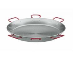 Lacor - 63130 - Paellera Steel Pro De Hierro 200 cms. 6 Asas