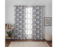 Cortina de Ventana con Ojales, diseÃ±o Exclusivo, poliÃ©ster, aÃ±il, 108 Length
