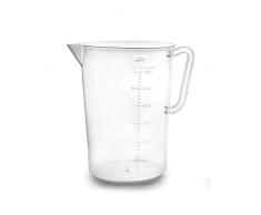 Lacor - 67213 - Jarra Medidora, Taza de Medir, Medidor de LÃ­quidos, Polipropileno, Libre de BPA, 17 cm, 3 L