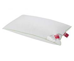 Pikolin Home - Almohada antiácaros Deluxe, 70% plumón de oca, 100% algodón egipcio, 60x60cm, color blanco. (Todas las medidas)