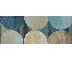 Wash+Dry Felpudo, Superficie: 100% Poliamida, Azul, 75/190