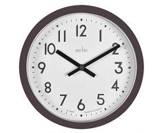 Acctim Elstow 22843 - Reloj de Pared, Color Negro