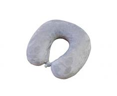 BasicNature Almohada Cervical, 530100, Color Gris, Talla Ãºnica