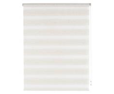 Blindecor Indus Estor Enrollable Doble Tejido Noche y Dia Easy Fix, Crudo, 62 X 180 cm
