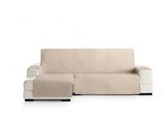 Eysa Oslo Protect Funda de sofá, 100% Poliester, Beige, Chaise Longue 290 cm