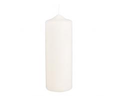 Rayher Vela personalizable, color crema, 20 cm largo, 7 cm Ã¸, cirio de bautizo y fiestas, 3140596