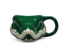 Taza Harry Potter Slytherin - Taza desayuno 3D - Taza cerÃ¡mica 400 ml - Taza te - Taza cafÃ© - Licencia oficial