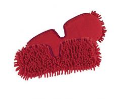 Clean Maxx Juego de mopas de Repuesto para mopa de Spray Flexible de Color Rojo (prÃ¡ctica mopa Reversible para Limpieza en hÃºmedo y seco) (Juego de 2 mopas de Repuesto)