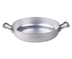 Ollas Agnelli Pan de Aluminio BLTF, con 2 Asas en Acero Inoxidable, Plata, 18 cm