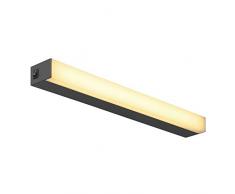 SLV luminaria de superficie de pared y techo SIGHT LED / IluminaciÃ³n de interior de techo y pared, proyector de techo / 3000K 20Â W 1490lm negro 120 grados