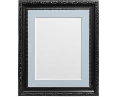 FRAMES BY POST AP-3025 Marco de Fotos con Negro, Blanco, Marfil, Rosa o Azul Gris BuyBits, plÃ¡stico, Azul Claro Gris (Montura), 12 x 10 Pic Size 10 x 8