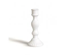 Excelsa Light Candelabro, Cristal, Blanco, 8.8Â x 8.8Â x 20Â cm