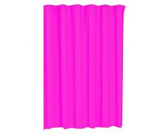 MSV PEVA Cortina de Ducha 180 x 200 cm, Rosa