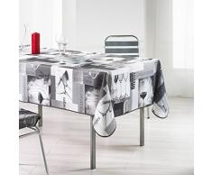 LHarmonie du decor 1721468, Mantel Rectangular, 150 X 240 Cm, Sommelier, Photoprint