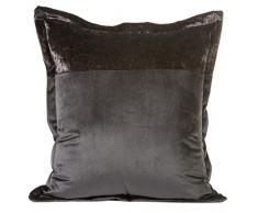 Eurofirany Fundas de cojín, Fundas de sofá, Fundas de cojín Decorativas, Pack Doble, Juego de 2 Fundas de Almohada, Cojines Decorativos, Plata, 45 x 45 cm, 2