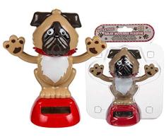 ootb Figura Movible, Bulldog, Solar, Multicolor, 11 cm