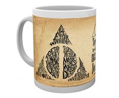 GB Eye, Harry Potter, Deathly Hallows Words, Taza