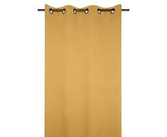 Lovely Casa - Cortina Opaca (135 x 250 cm), Color Amarillo