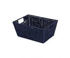 Compactor Cesta de almacenaje modelo Etna, Color Azul, 31 x 24 x 14 cm, RAN6541