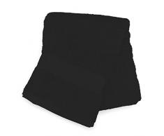 Soleil docre Lagune - Toalla de baÃ±o, algodÃ³n, Negro, 70 x 130 cm