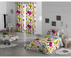 NATURALS Juego De Funda Nórdica Dyr Blanco Cama 105 (180 x 220 cm + 45 x 120 cm)