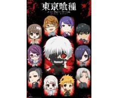 GB eye, Tokyo Ghoul, Chibi Personajes, Maxi Poster, 61x91.5cm