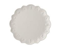 Villeroy & Boch Toys Delight Royal Classic Plato llano, 29,5 cm, Porcelana Premium, Blanco