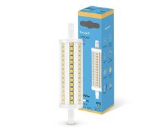 Garza - Bombilla LED Lineal R7S, Luz cálida (3000K), 9.5W (equivalente 90W incandescente), 1200 lm, No regulable