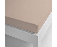 Miracle Home Ajustable ElÃ¡stica - SÃ¡bana Bajera, Cama 90, Beige