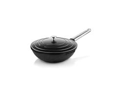 Westinghouse Performance Series Wok con tapa â SartÃ©n Wok de 28 cm apta para inducciÃ³n, todos los tipos de cocina y horno, mango de acero inoxidable Cool Touch, color negro, WCCW0095028BK
