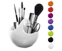 Spirella 10,5 x 10,5 x 9,5 cm, Blanco colección Bowl, Cesta, Poliestirol