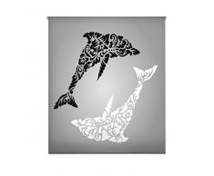 Blindecor W-V-56766 - Estor enrollable translúcido, estampado digital, 150 x 180 cm, multicolor