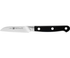 ZWILLING Pro - Cuchillo para verduras (hoja de 10 cm, acero inoxidable, mango de plÃ¡stico), color negro