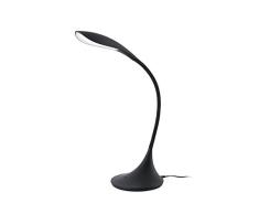 FARO BARCELONA 52064 - Otto Flexo Negro led 6w 4000k (Bombilla incluida)