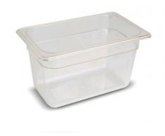 Lacor - 66410P - Cubeta Policarbonato GN 1/4 265x162x100