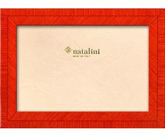Natalini BIANTE Arancio 13X18 Marco de Fotos con Soporte para Mesa, Tulipwood, Naranja, 13 X 18 X 1,5